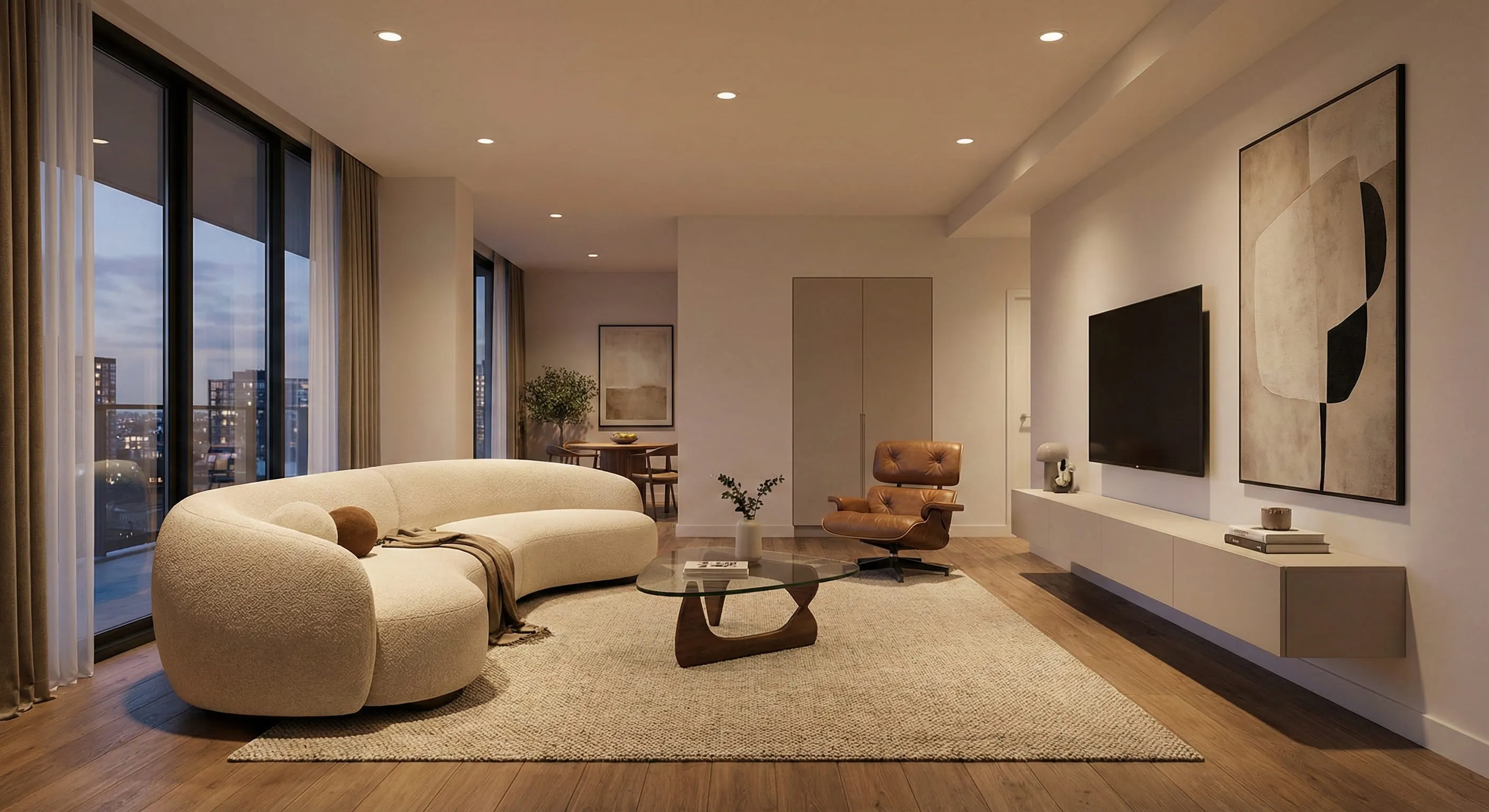 LED FEATURE LIGHTING AND DOWNLIGHT INSTALLATION